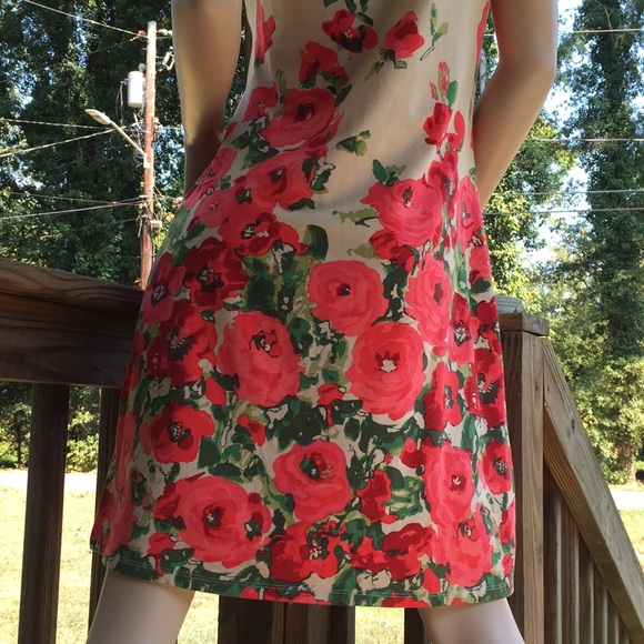 Liz Claiborne Floral Dress M - Picture 3 of 8